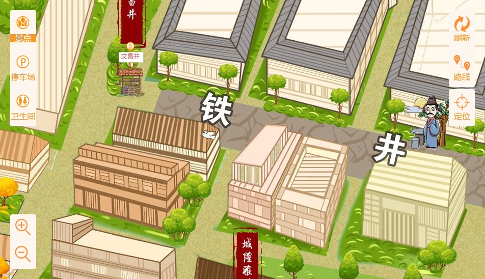 陇南智慧景区：手绘地图与语音导览的完美融合